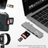 SIIG Thunderbolt 3 USB-C Hub with Card Reader & PD Adapter - Space Gray