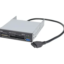 SIIG USB 3.0 Internal Bay Multi Card Reader