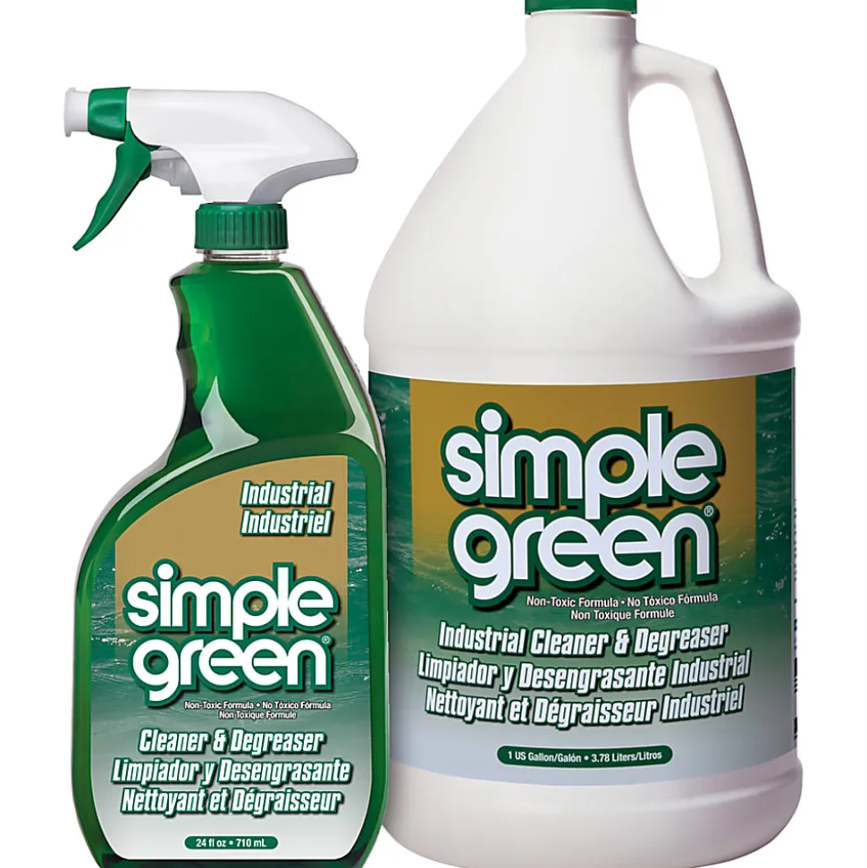 Simple Green® All-Purpose Cleaner/Degreaser Concentrated Cleaner, 24 Oz Bottle, Case Of 12