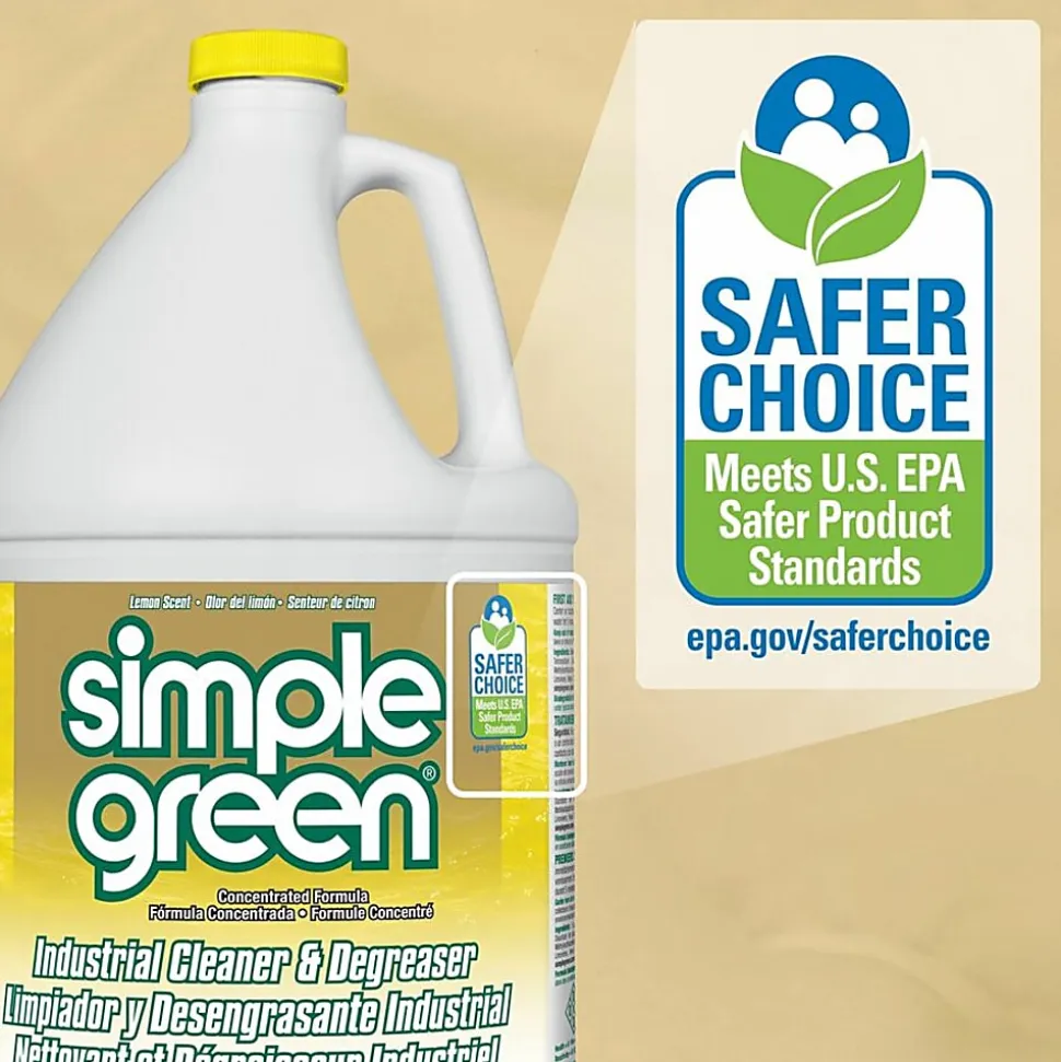Simple Green® All-Purpose Cleaner, Lemon Scent, 128 Oz Bottle