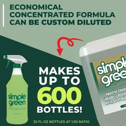 Simple Green® Concentrated All-Purpose Cleaner/Degreaser/Deodorizer, 5 Gallon