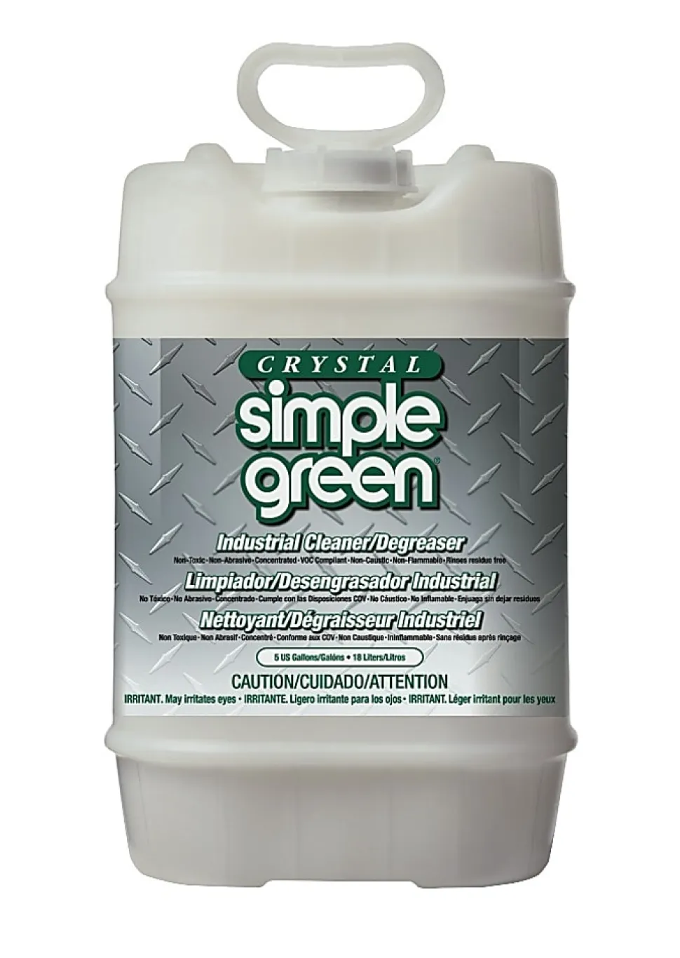 Simple Green® Crystal Industrial Cleaner/Degreaser, 640 Oz Bottle