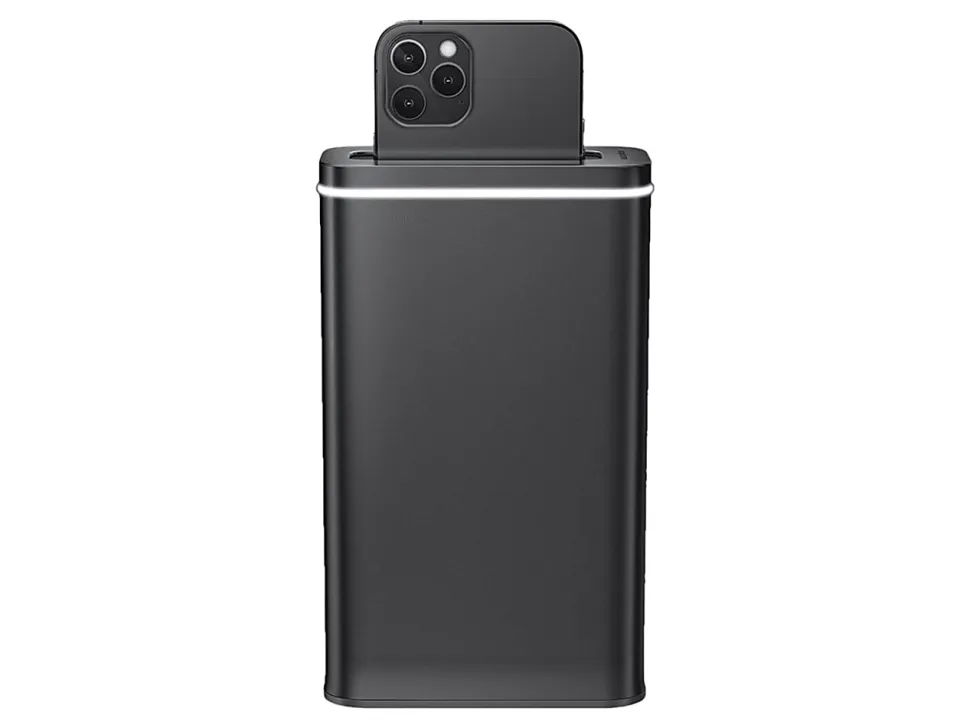simplehuman Cleanstation Phone Sanitizer With UV-C Light, 7-5/8”H x 4-1/2”W x 2”D, Slate
