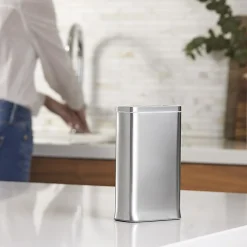 simplehuman Cleanstation Phone Sanitizer With UV-C Light, 7-5/8”H x 4-1/2”W x 2”D, Brushed Stainless Steel