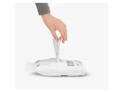 simplehuman® Custom Fit Can Liners, R, 0.3 mil, 10L/2.6G, White, Pack Of 240
