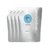 simplehuman Fragrance-Free Hand Sanitizer Refill Pouches, 32 Oz, Pack Of 4 Pouches