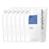 simplehuman Moisturizing Liquid Hand Soap, Spring Water, 34 Oz, Carton Of 6 Pouches