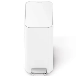 simplehuman Profile Slim Step Trash Can, 1.3 Gallon, 12.2