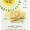 Simple Mills Almond Flour Crackers, Rosemary and Sea Salt, 4.25 Oz, Total Qty 6