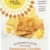 Simple Mills Almond Flour Crackers, Farmhouse Cheddar, 4.25 Oz, Total Qty 6