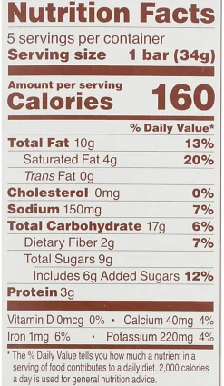Simple Mills Soft Baked Bars, Nutty Banana Bread, 1.19 Oz, Total Qty 6