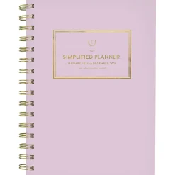 Simplified by Emily Ley for AT-A-GLANCE® 2026 Weekly Monthly Planner, Pink, Small, 5 1/2