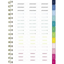 Simplified by Emily Ley for AT-A-GLANCE® Academic 2026-2027 Weekly Monthly Planner, Seaglass, Small, 5 1/2" x 8 1/2"