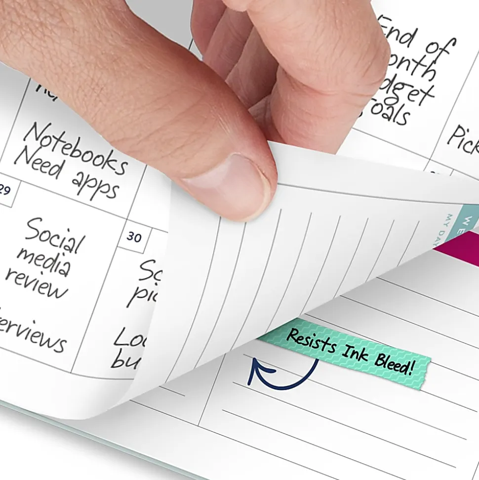 Simplified by Emily Ley for AT-A-GLANCE® Academic 2026-2027 Weekly Monthly Planner, Seaglass, Small, 5 1/2" x 8 1/2"