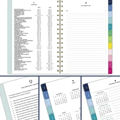 Simplified by Emily Ley for AT-A-GLANCE® Academic 2026-2027 Weekly Monthly Planner, Seaglass, Small, 5 1/2
