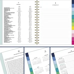 Simplified by Emily Ley for AT-A-GLANCE® Academic 2026-2027 Weekly Monthly Planner, Seaglass, Medium, 7" x 8 3/4"