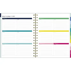 Simplified by Emily Ley for AT-A-GLANCE® Academic 2026-2027 Weekly Monthly Planner, Seaglass, Medium, 7