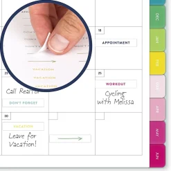 Simplified by Emily Ley for AT-A-GLANCE® Academic 2026-2027 Weekly Monthly Planner, Seaglass, Medium, 7