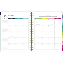 Simplified by Emily Ley for AT-A-GLANCE® Academic 2026-2027 Weekly Monthly Planner, Seaglass, Medium, 7