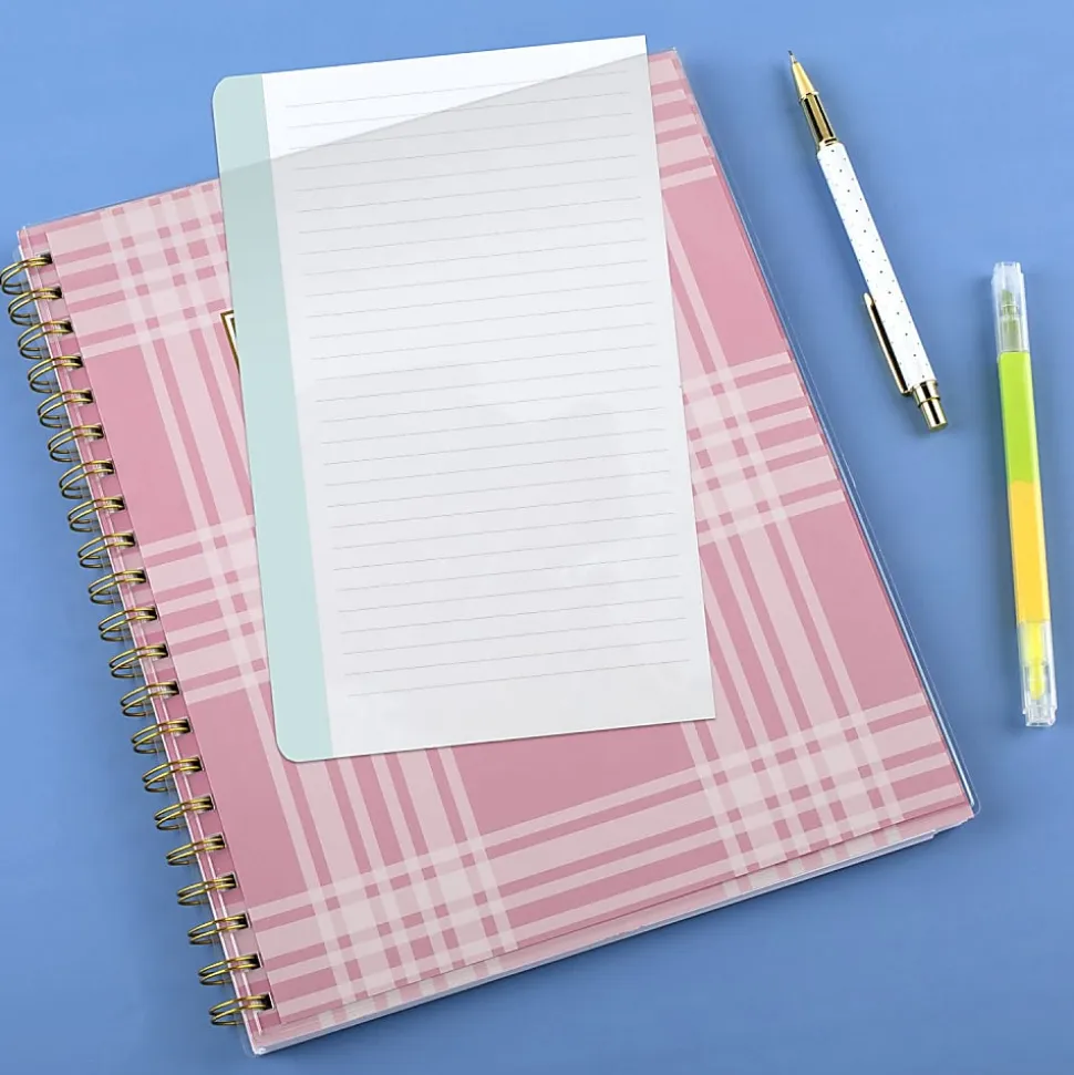 Simplified by Emily Ley for AT-A-GLANCE® Academic 2026-2027 Customizable Weekly Monthly Planner, Oversized Plaid, Large, 8 1/2" x 11"