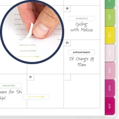 Simplified by Emily Ley for AT-A-GLANCE® Academic 2026-2027 Weekly Monthly Planner, Happy Stripe, Large, 8 1/2