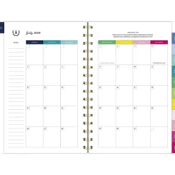 Simplified by Emily Ley for AT-A-GLANCE® Academic 2026-2027 Customizable Weekly Monthly Planner, Oversized Plaid, Small, 5 1/2