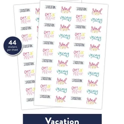 Simplified System by Emily Ley Phrase Sticker Pack, Set of 6