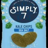 Simply 7 Vegetable Chips, Kale Sea Salt, 4 Oz, Total Qty 1