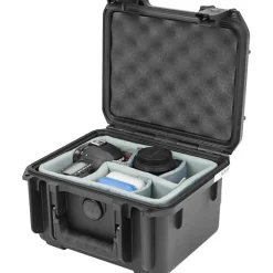SKB Cases iSeries Injection-Molded Mil-Standard Waterproof Case With Padded Dividers, 8-1/2
