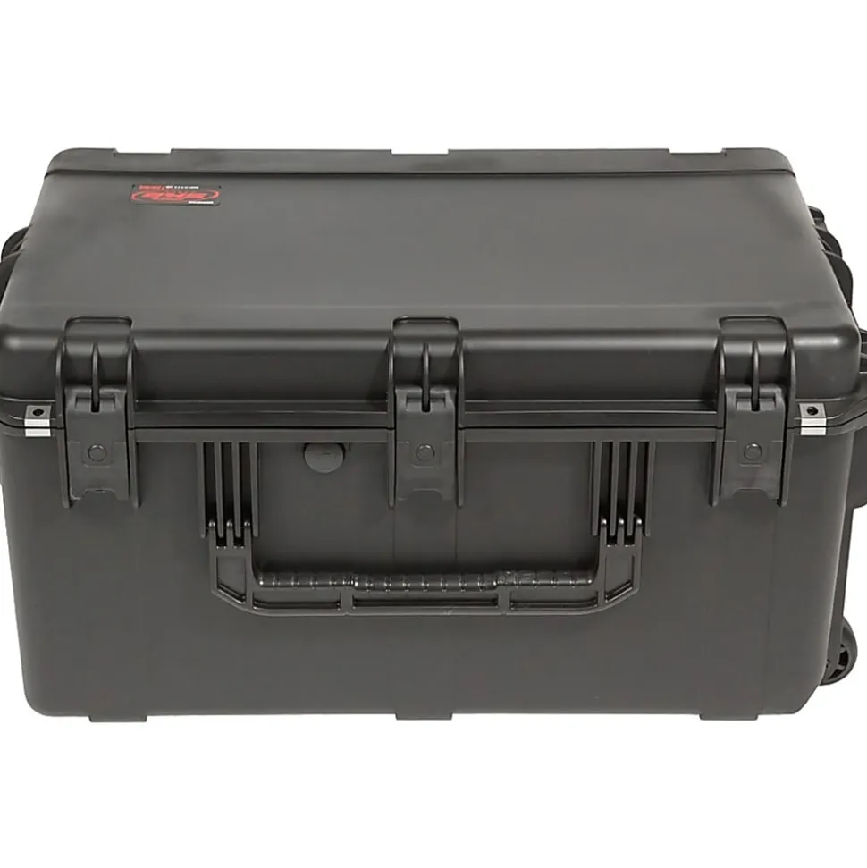 SKB Cases iSeries Large Protective Case With Cubed Foam And Wheels, 29" x 18" x 14", Black
