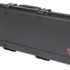 SKB Cases iSeries Long Protective Case With Cubed Foam And Wheels, 50-1/2" x 14-1/2" x 6", Black