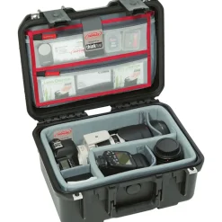 SKB Cases iSeries Protective Case With Padded Dividers And Lid Divider, 12-1/2