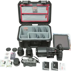 SKB Cases iSeries Protective Case With Padded Dividers And Lid Divider, 12-1/2