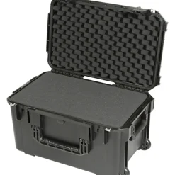SKB Cases iSeries Protective Case With Cubed Foam And Cushion-Grip Handle And Wheels, 22