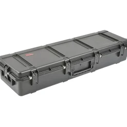 SKB Cases iSeries Protective Case With Foam And Wheels, 56" x 16" x 9", Black