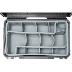 SKB Cases iSeries Protective Case With Padded Dividers And Wheels, 19-1/2