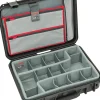 SKB Cases iSeries Protective Case With Padded Dividers And Foam Liner, 17-1/2" x 12" x 4-3/4"