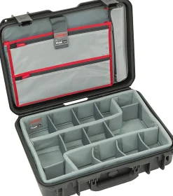 SKB Cases iSeries Protective Case With Padded Dividers And Foam Liner, 17-1/2" x 12" x 4-3/4"