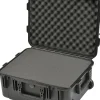 SKB Cases iSeries Protective Case With Cubed Foam And Wheels, 19" x 14-3/8" x 8", Black