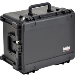 SKB Cases iSeries Protective Case With Cubed Foam And In-Line Wheels, 22" x 17" x 12-1/2", Black