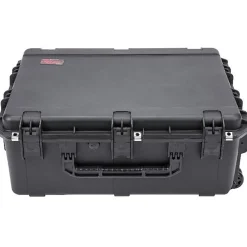 SKB Cases iSeries Protective Case With Padded Dividers And Wheels, 10-9/16