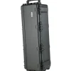 SKB Cases iSeries Protective Case With Layered Foam Interior And In-Line Skate-Style Wheels, 42-3/8"H x 13-1/2"W x 12"D, Black
