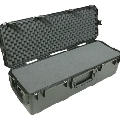 SKB Cases iSeries Protective Case With Layered Foam Interior And In-Line Skate-Style Wheels, 42-3/8