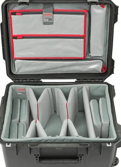 SKB Cases iSeries Protective Case With Cubed Foam, 21" x 12" x 8", Black