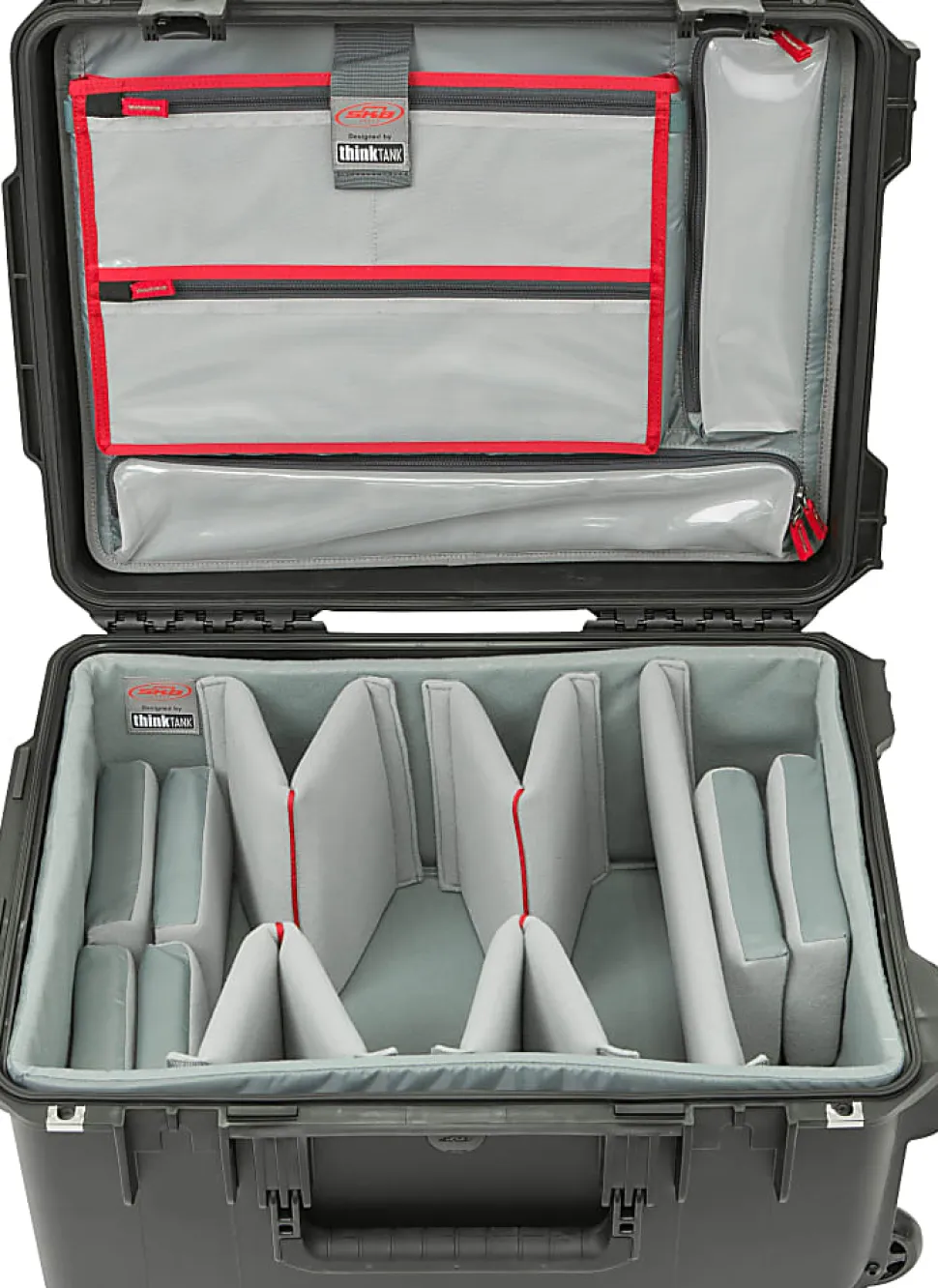 SKB Cases iSeries Protective Case With Cubed Foam, 21" x 12" x 8", Black
