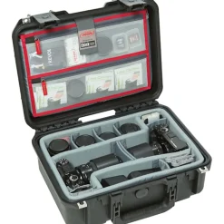 SKB Cases iSeries Protective Electronics Case With Dividers And Lid Organizer, 15