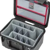 SKB Cases iSeries Protective Case Footlocker With Removable Trays, 29"H x 14"W x 15"D, Black