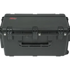 SKB Cases iSeries Protective Case Footlocker With Removable Trays, 29"H x 14"W x 15"D, Black