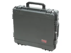 SKB Cases iSeries Protective Case With Cubed Foam And Wheels, 24"H x 21"W x 7"D, Black