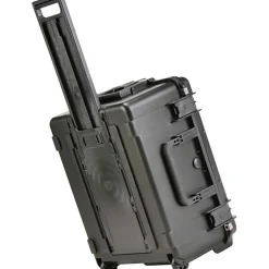 SKB Cases iSeries Protective Case With Layered Cubed Foam And In-Line Skate Wheels, 21-7/8"H x 16-7/8"W x 10-3/8"D, Black